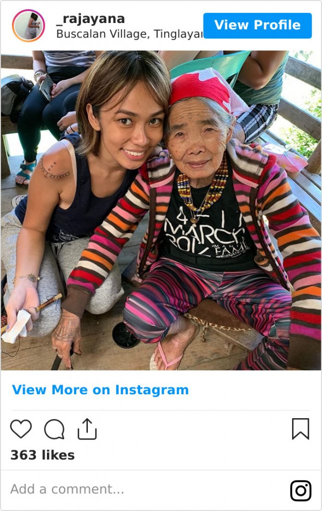 The Last 103 Years Old Filipino Woman Who Is Left To Preserve Ancient Tattoo Tradition