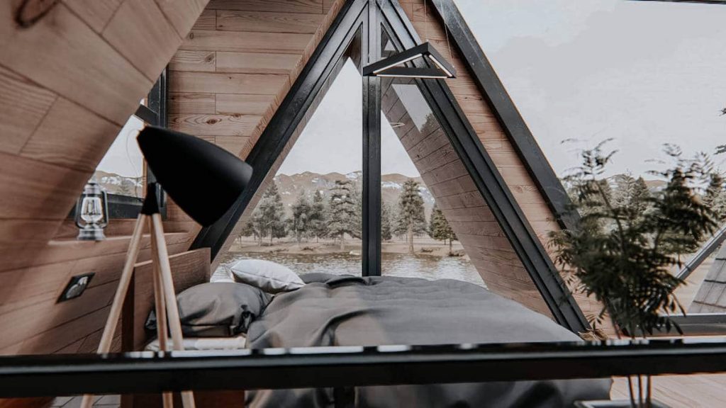 These Cozy A-Frame Cabins Allow You To Enjoy the Beauty Of The Gisoom Forest