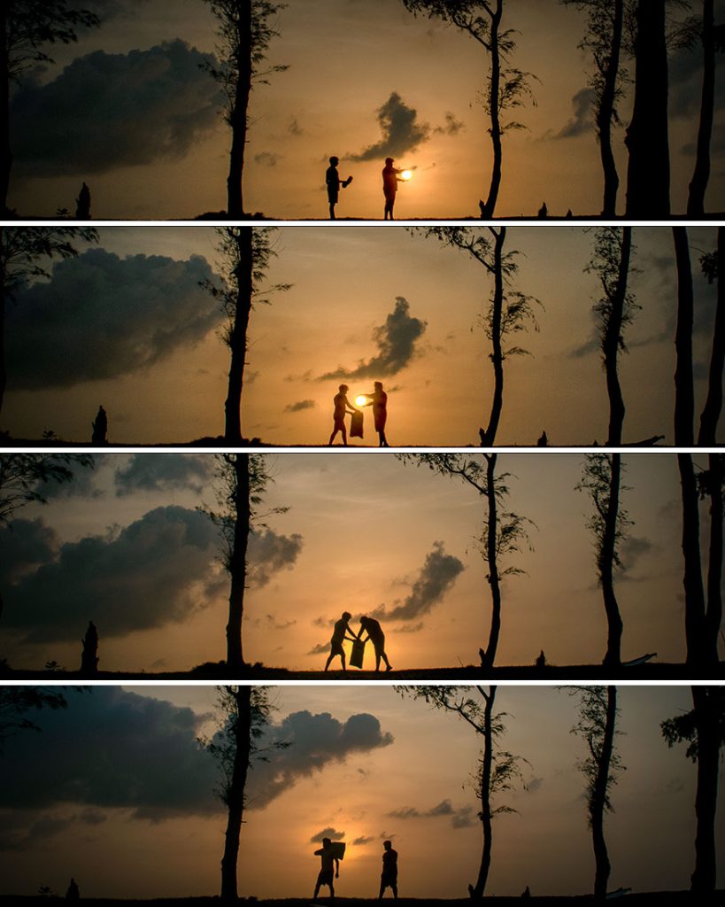 Silhouettes of Sunsets