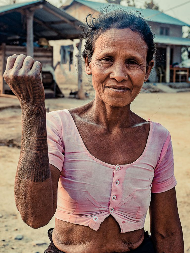 I Documented The Final Women Of The Tharu Tribe To Have Their Bodies Tattooed