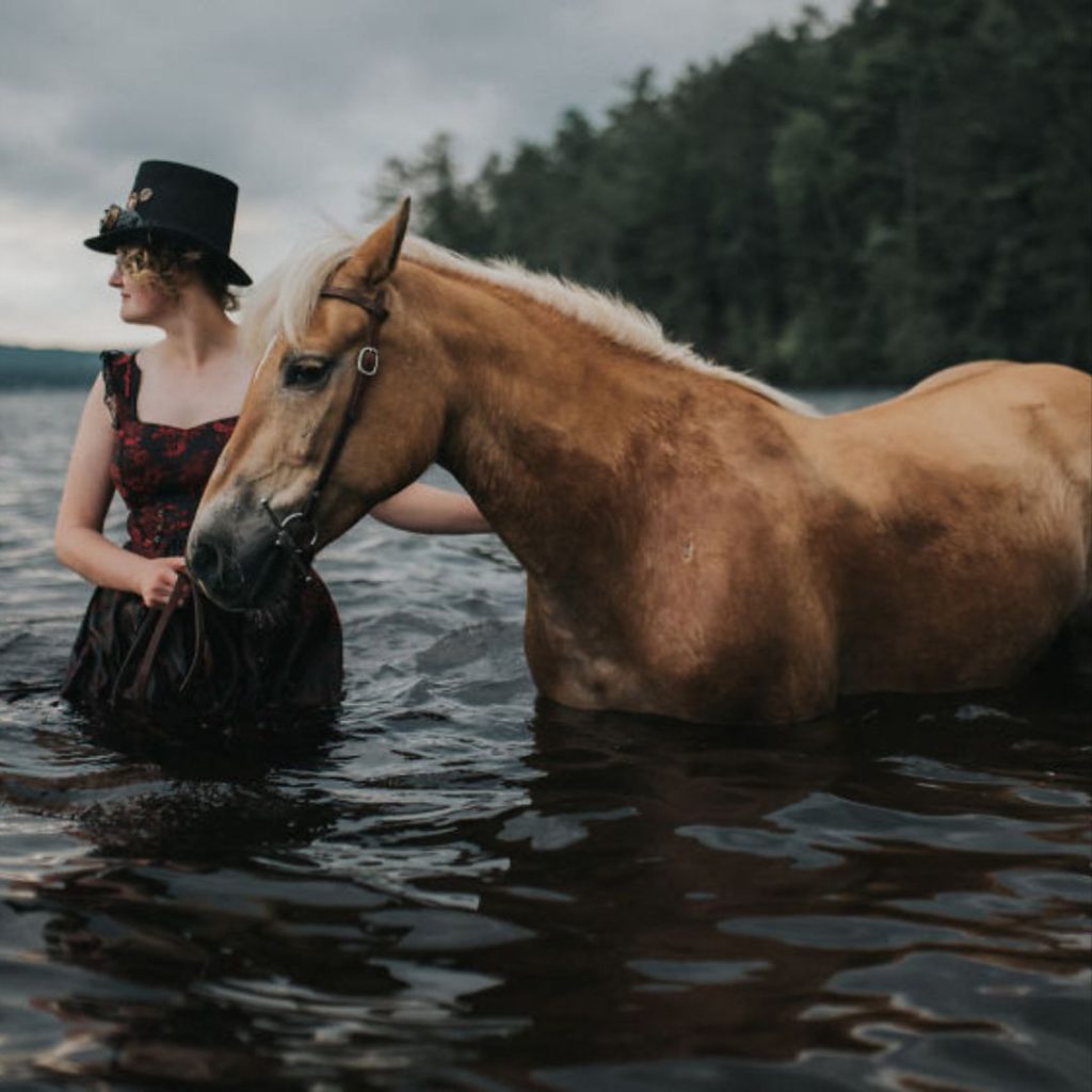 The Steampunk Experience With Maddie, the Horse Who Loves the Lake
