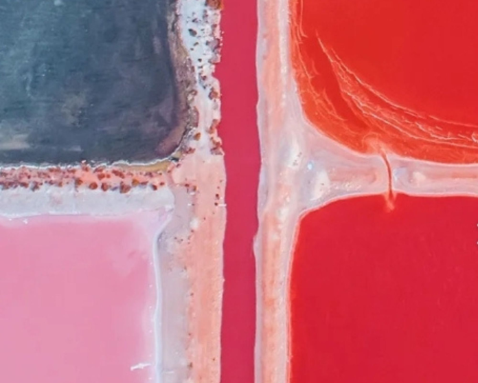 The Beauty Of The Pink Lagoon In Western Australia